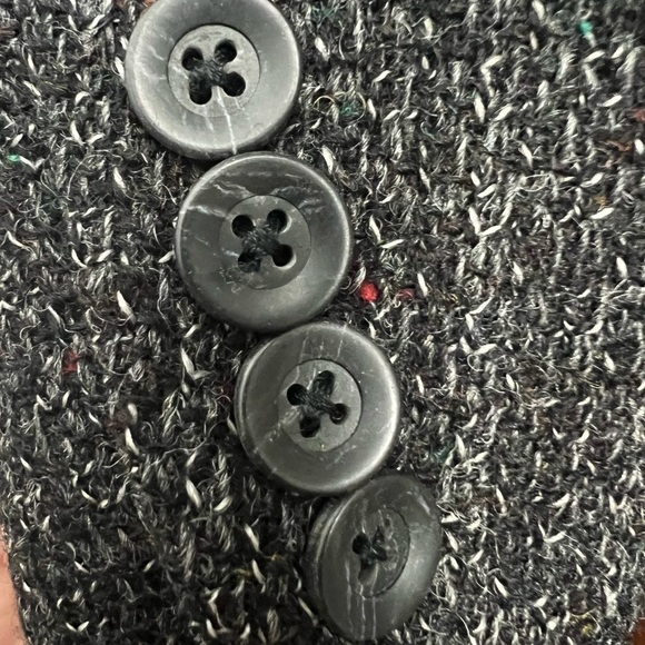 Vintage Christian Dior Monsieur Tweed 2-button Grey Blazer in 40R - Picture 7 of 8